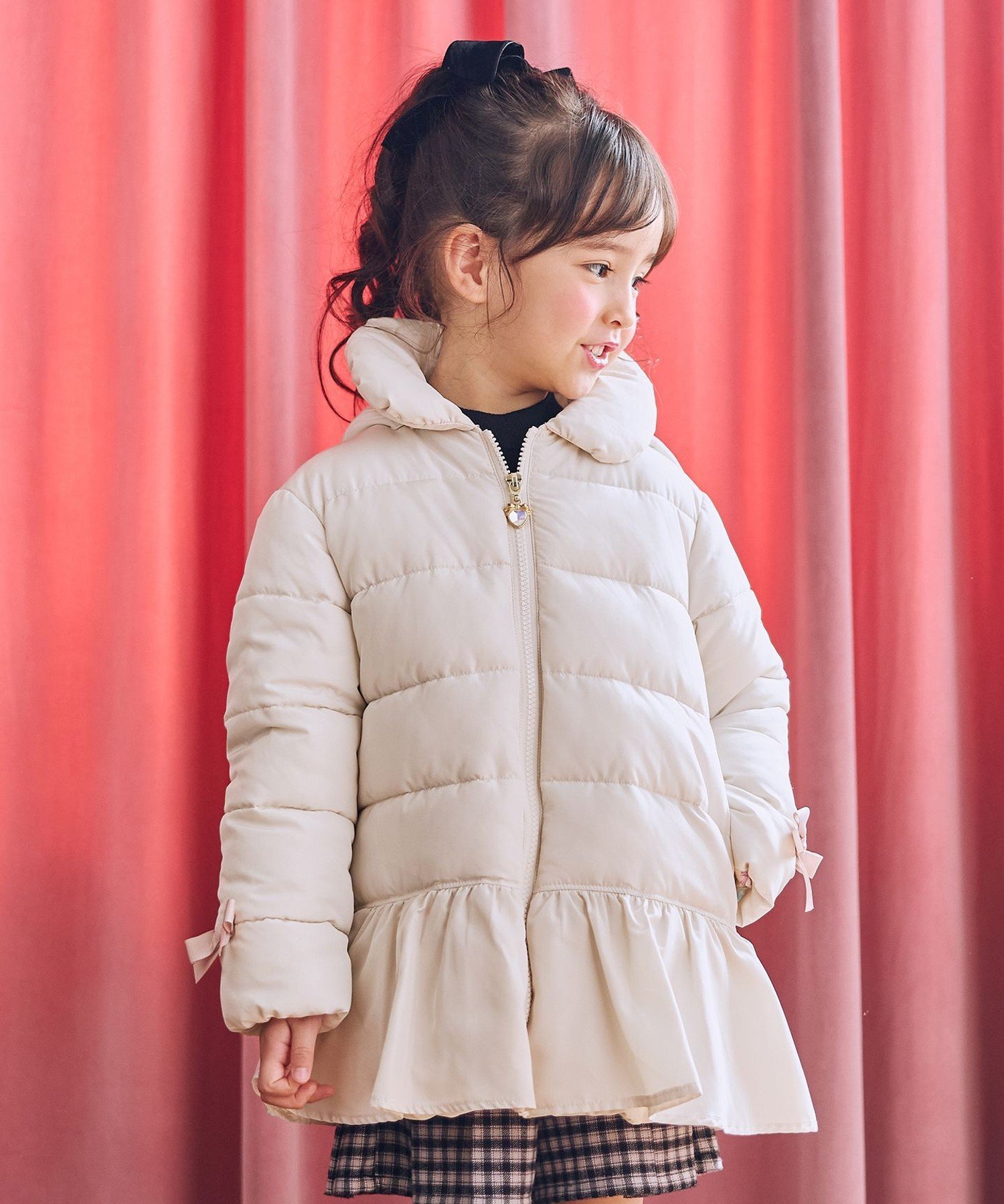 楽天市場】ダウンジャケット キッズ（カラーベージュ）（キッズ
