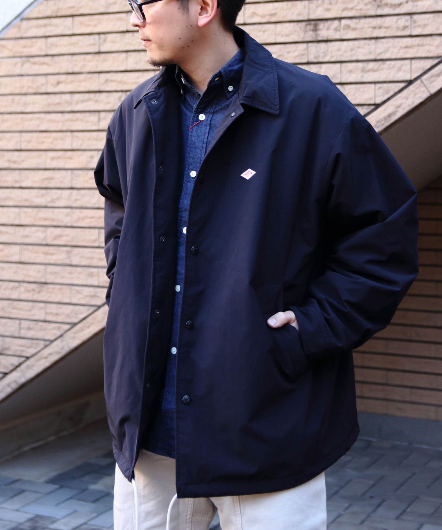 楽天市場】ダントン ダウン（カラーネイビー）（メンズファッション