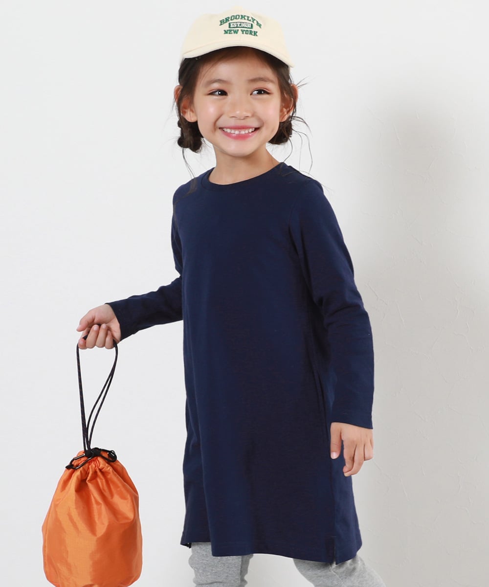 楽天市場】ネイビー ワンピース（キッズ・ベビーのサイズ（cm）80