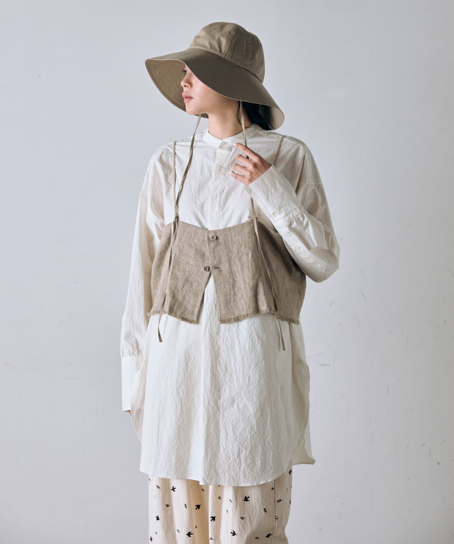 楽天市場】かぐれ リネン プルオーバーの通販