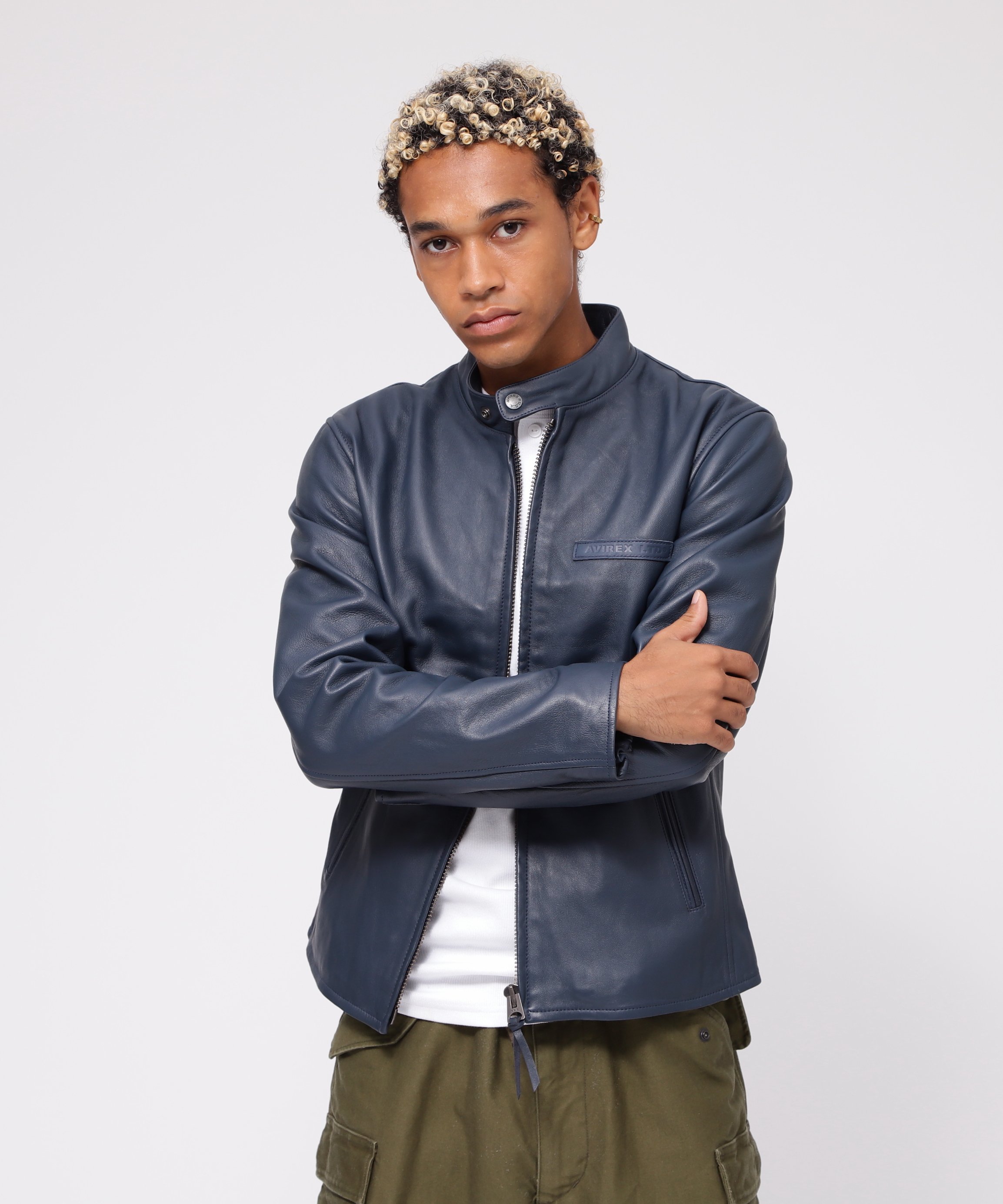 楽天市場】avirex sheep riders jacket（メンズファッション）の通販