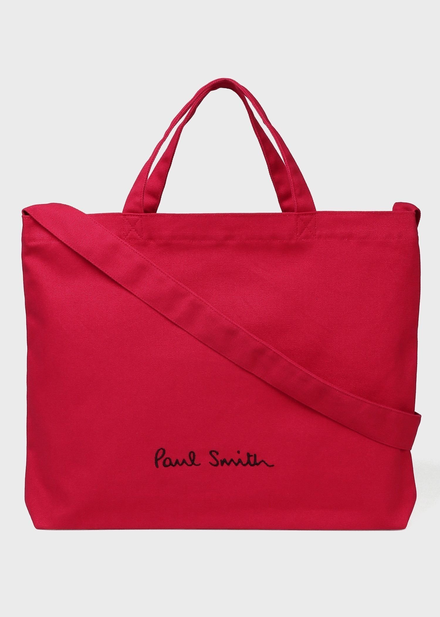 楽天市場】ポールスミス トートバッグ（カラーレッド）の通販