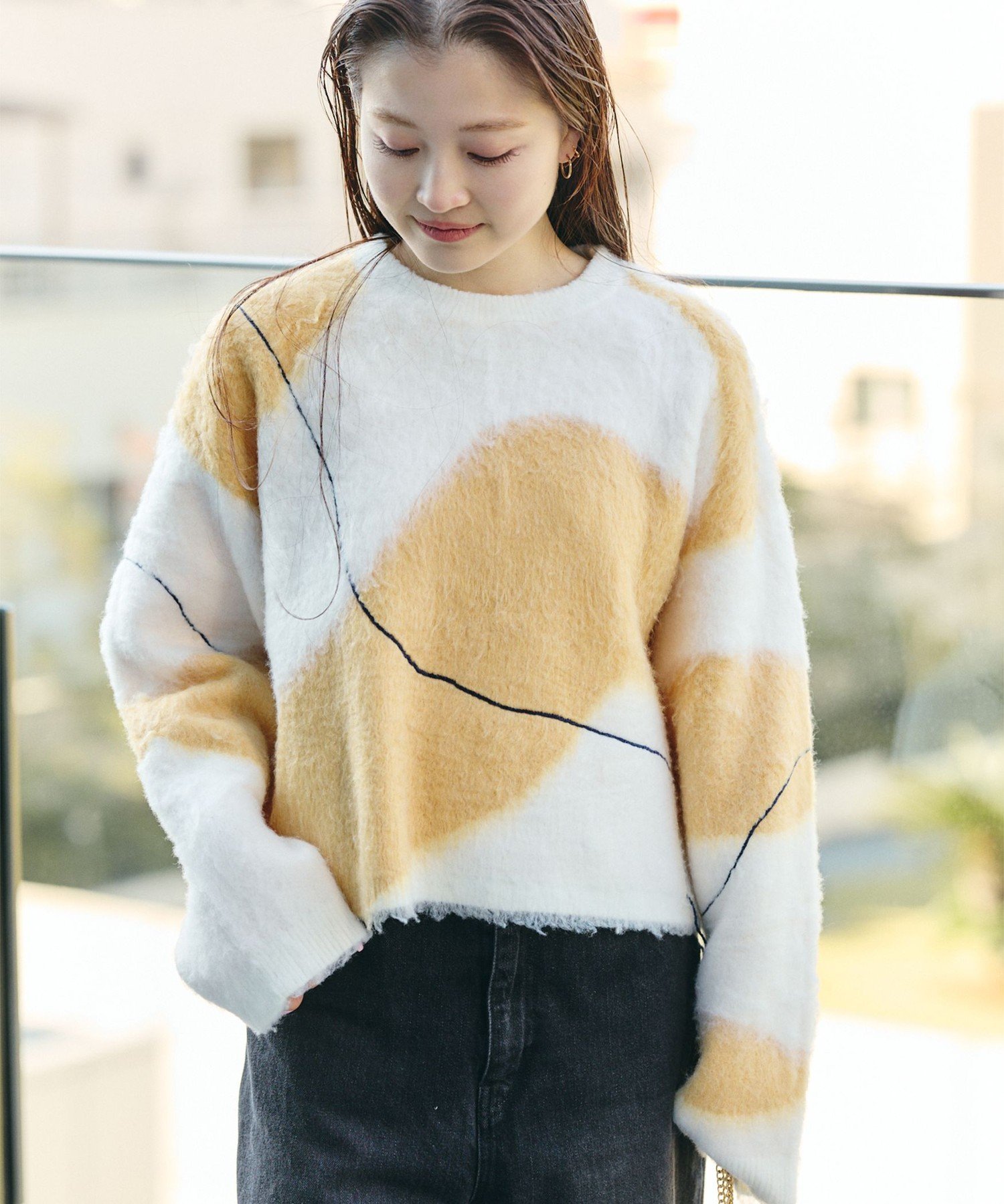 楽天市場】シャギーニット（ブランドビームス）（トップス｜レディース