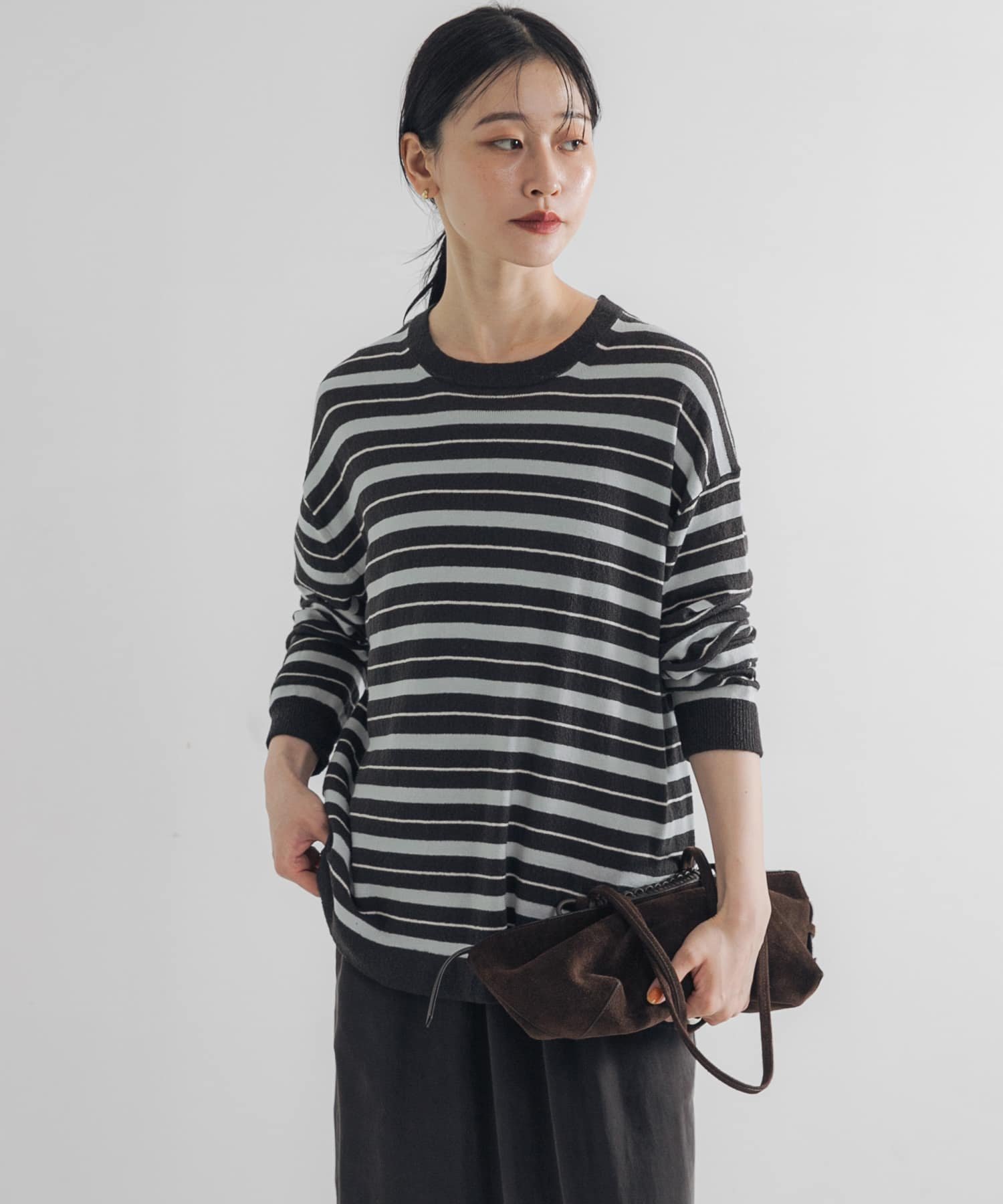 楽天市場】マルチボーダー（ニット・セーター｜トップス）：レディース