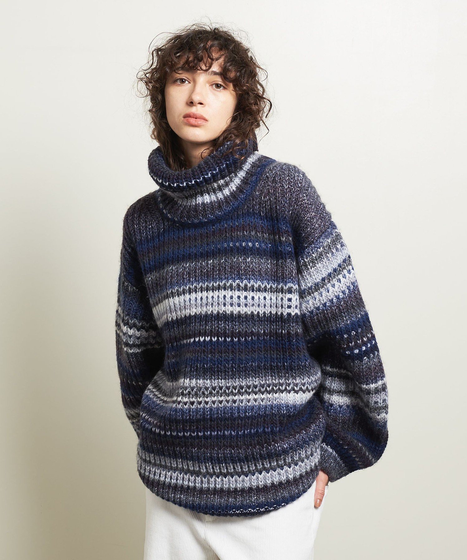 楽天市場】タートルネック ボーダー（ブランドユナイテッドアローズ