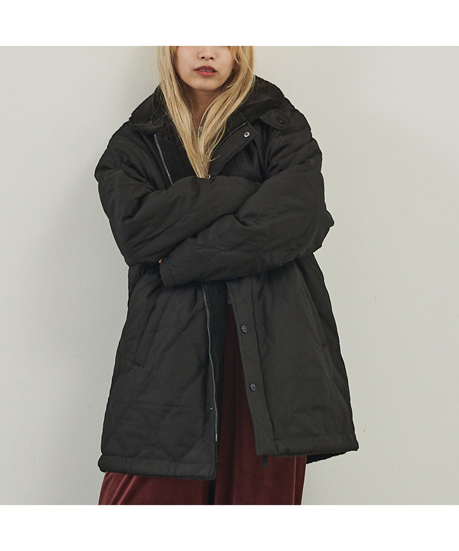 楽天市場】リバーシブル（カラーブラック）（コート・ジャケット