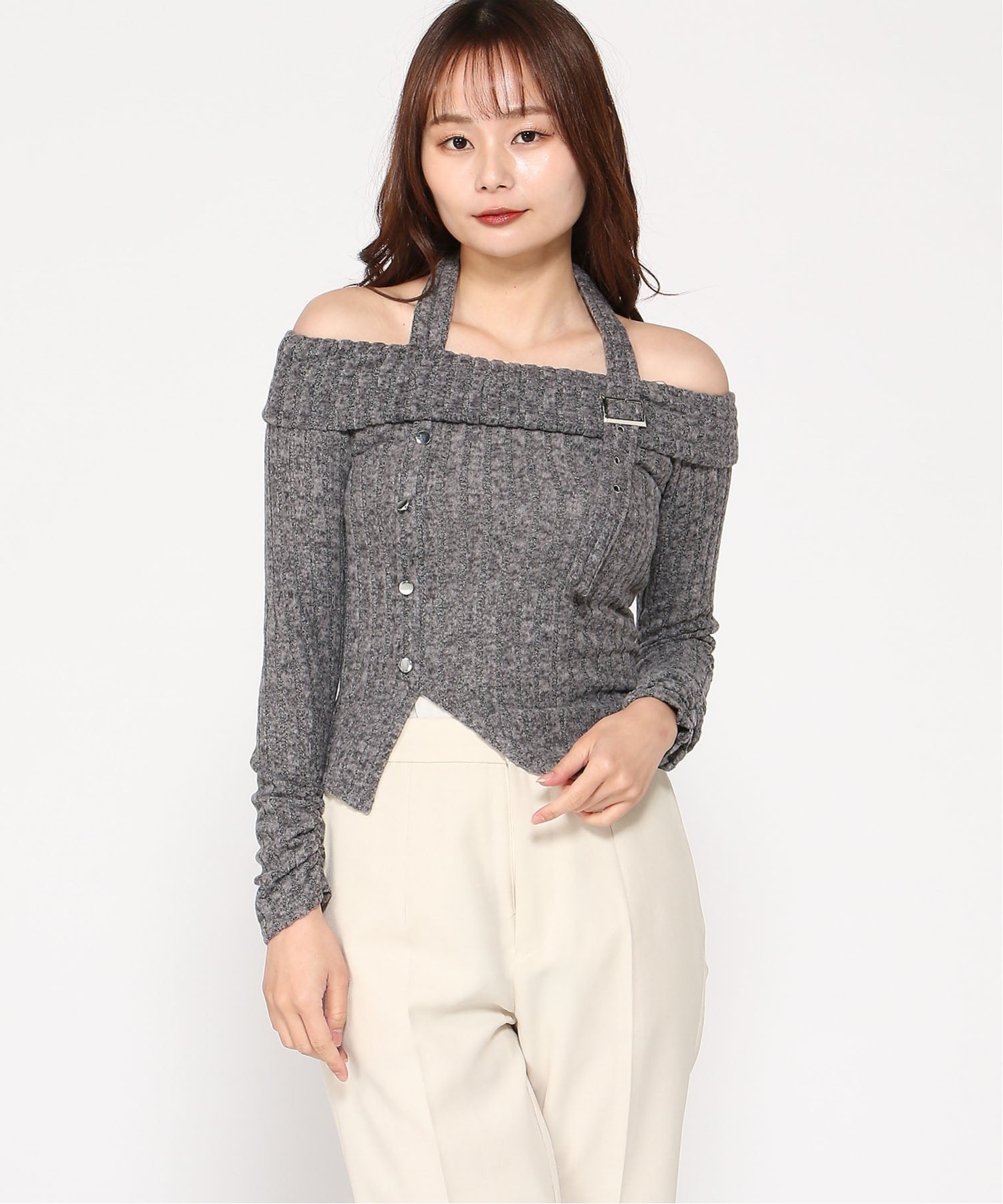 楽天市場】オフショルダー ホルターネックの通販