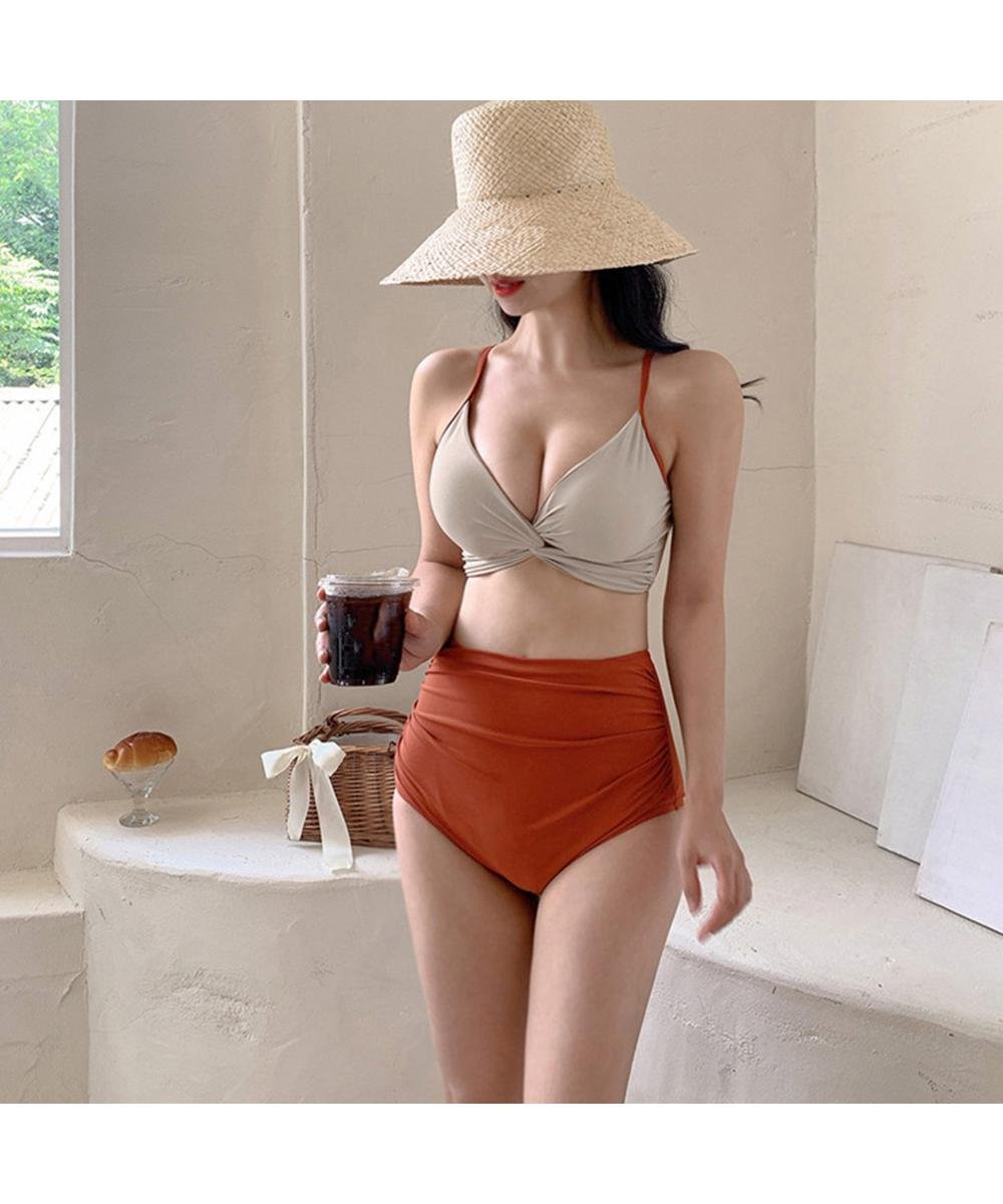 楽天市場】ブラウン（水着｜レディースファッション）の通販