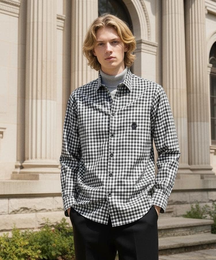 楽天市場】ギンガムチェック（メンズファッション）の通販