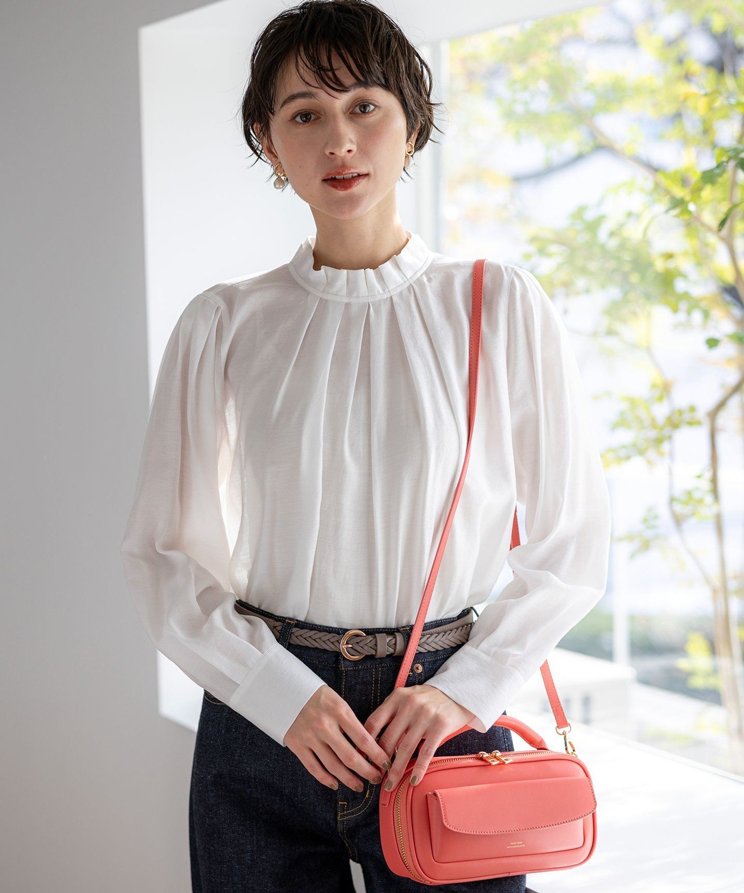 楽天市場】ブラウス ボウタイ（ブランド23区）（トップス｜レディース