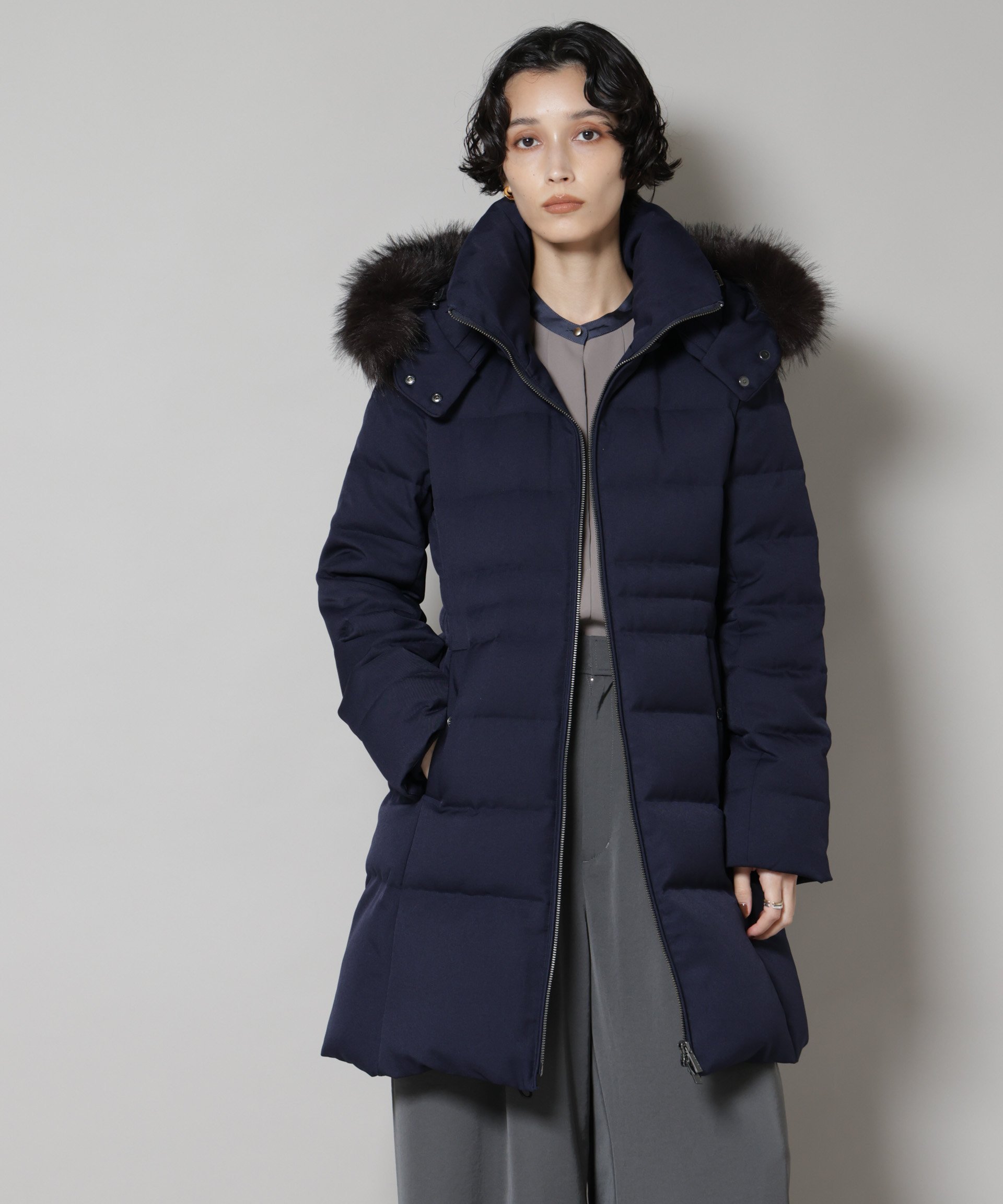 楽天市場】ナノユニバース 西川 ダウン（レディースファッション）の通販