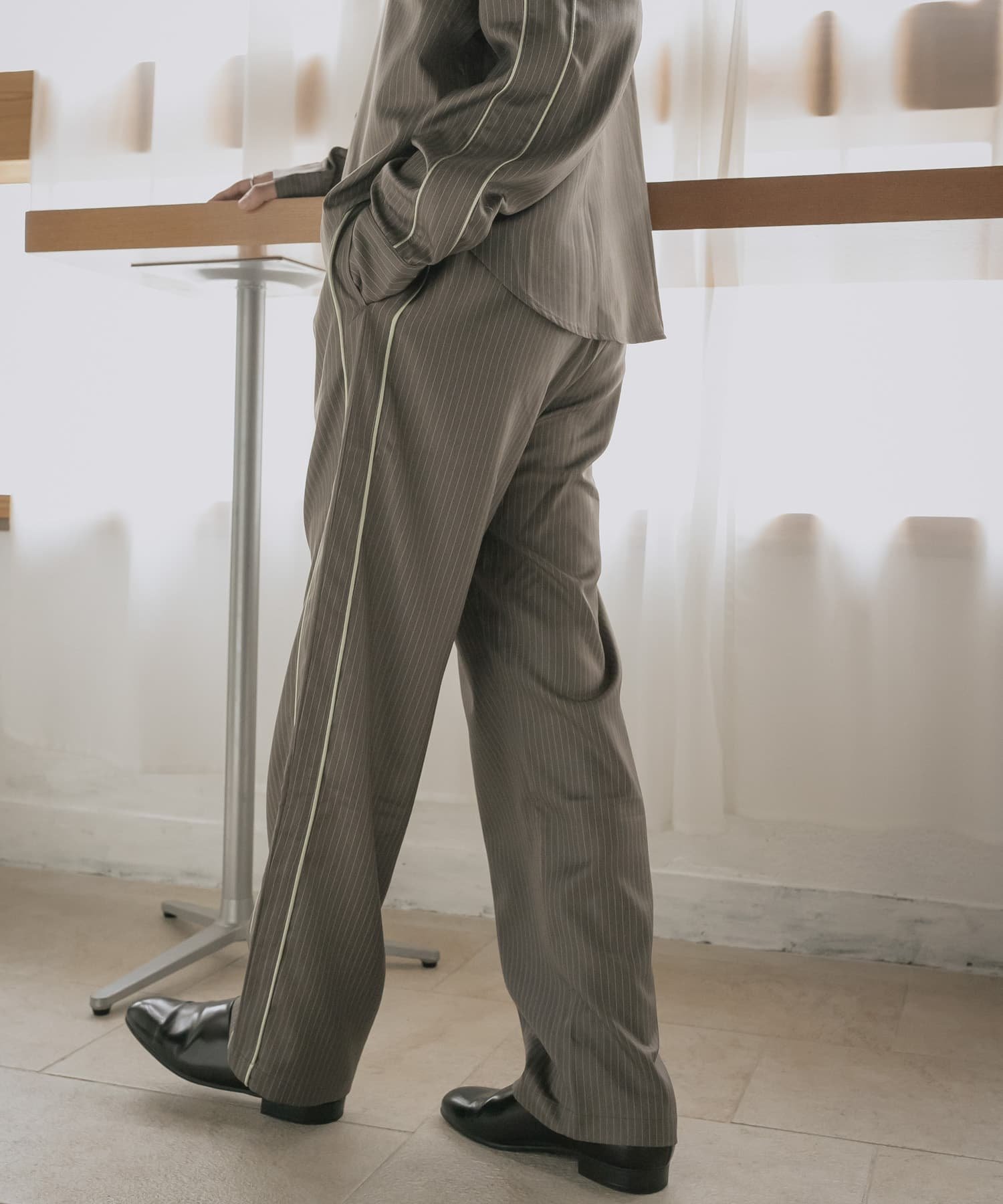 楽天市場】サイドライン パンツ（柄ストライプ）の通販