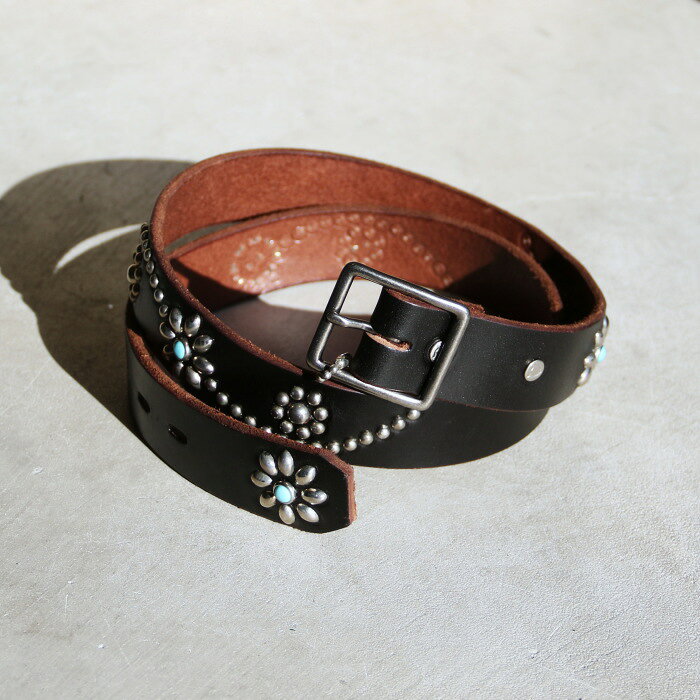 楽天市場】htc スタッズベルト ターコイズ フラワーの通販