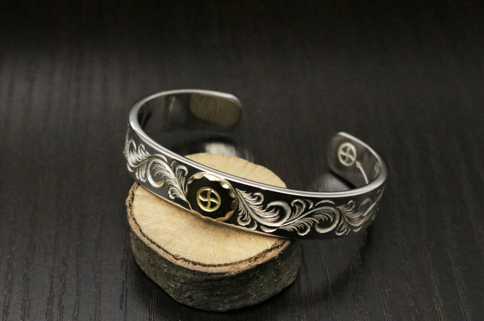 楽天市場】シルバー501 フェザー バングルの通販