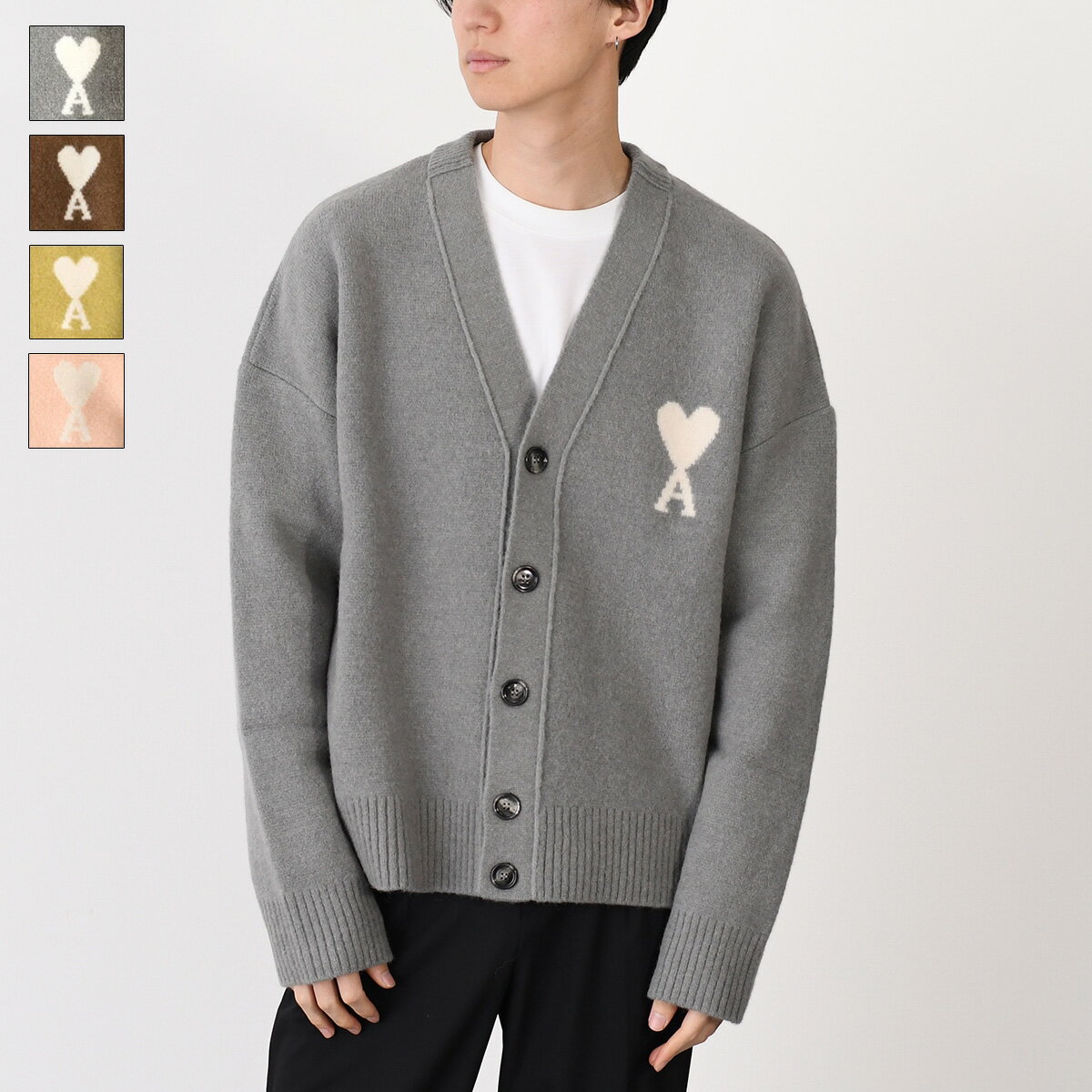 楽天市場】ami paris（カーディガン｜トップス）：メンズファッション