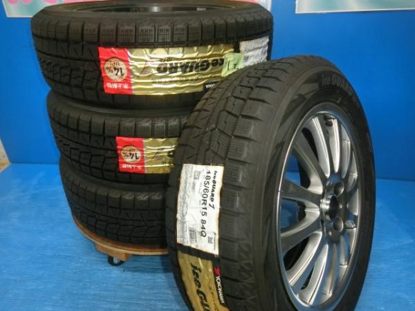 楽天市場】185／60R15（ブランドヨコハマ）（スタッドレスタイヤ