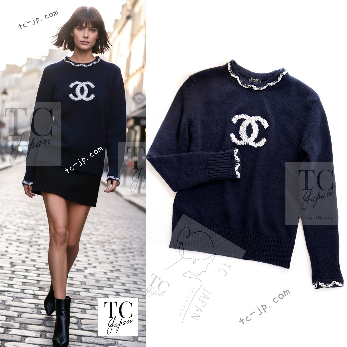 楽天市場】シャネル ロゴ マーク（トップス｜レディースファッション