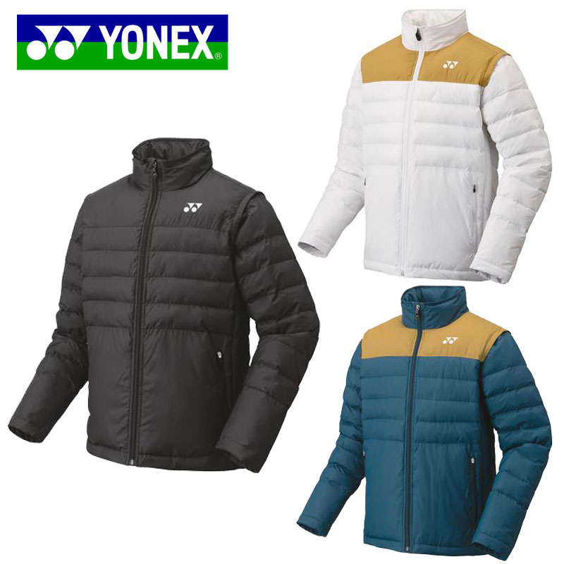 YONEX ネイビー 中綿ジャケット ユニLサイズ YONEX（ヨネックス