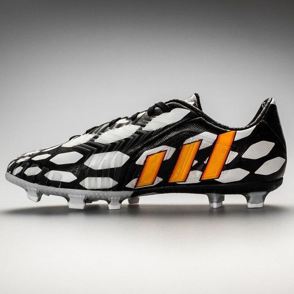 adidas Predator LZ Instinct FG Running White/Neon Orange/Black Kids