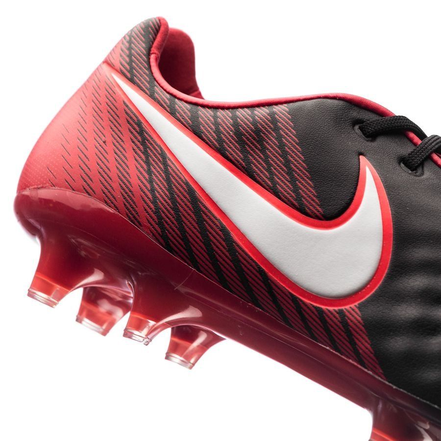 Nike Magista Opus II FG Fire - Black/White/University Red