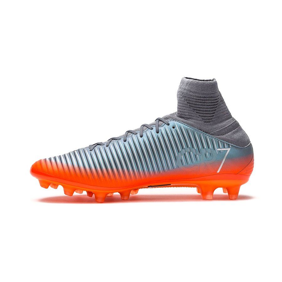 Nike Mercurial Veloce III DF CR7 Chapter 4 AG-PRO - Cool Grey/Orange