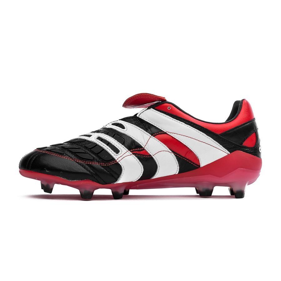 adidas Predator Accelerator FG/AG - Core Black/Footwear White/Red