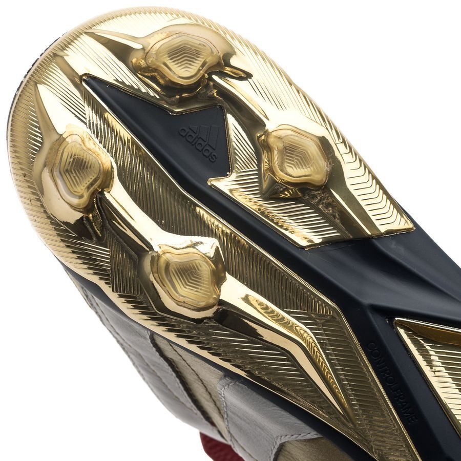 adidas Predator Accelerator ZZ Icon FG/AG - Gold Metallic/White