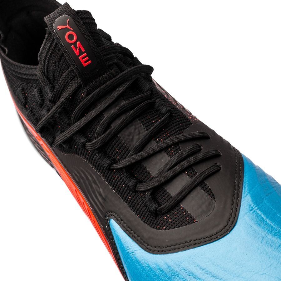 PUMA One 19.1 FG/AG Power Up - Bleu Azur/Red Blast/PUMA Black