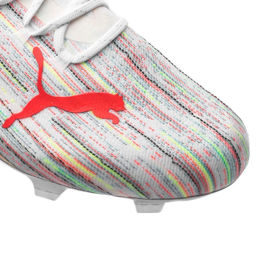 PUMA Ultra 1.2 FG/AG Spectra - PUMA White/Red Blast/Puma Silver