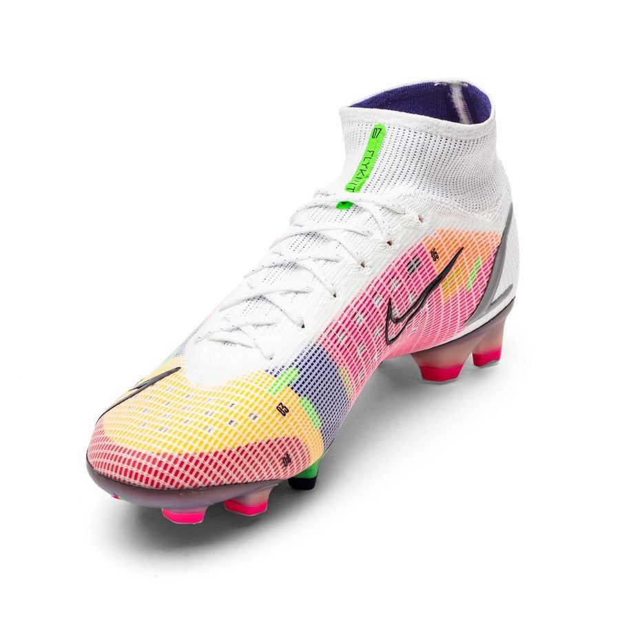 Nike Mercurial Superfly 8 Elite FG Dragonfly - White/Metallic