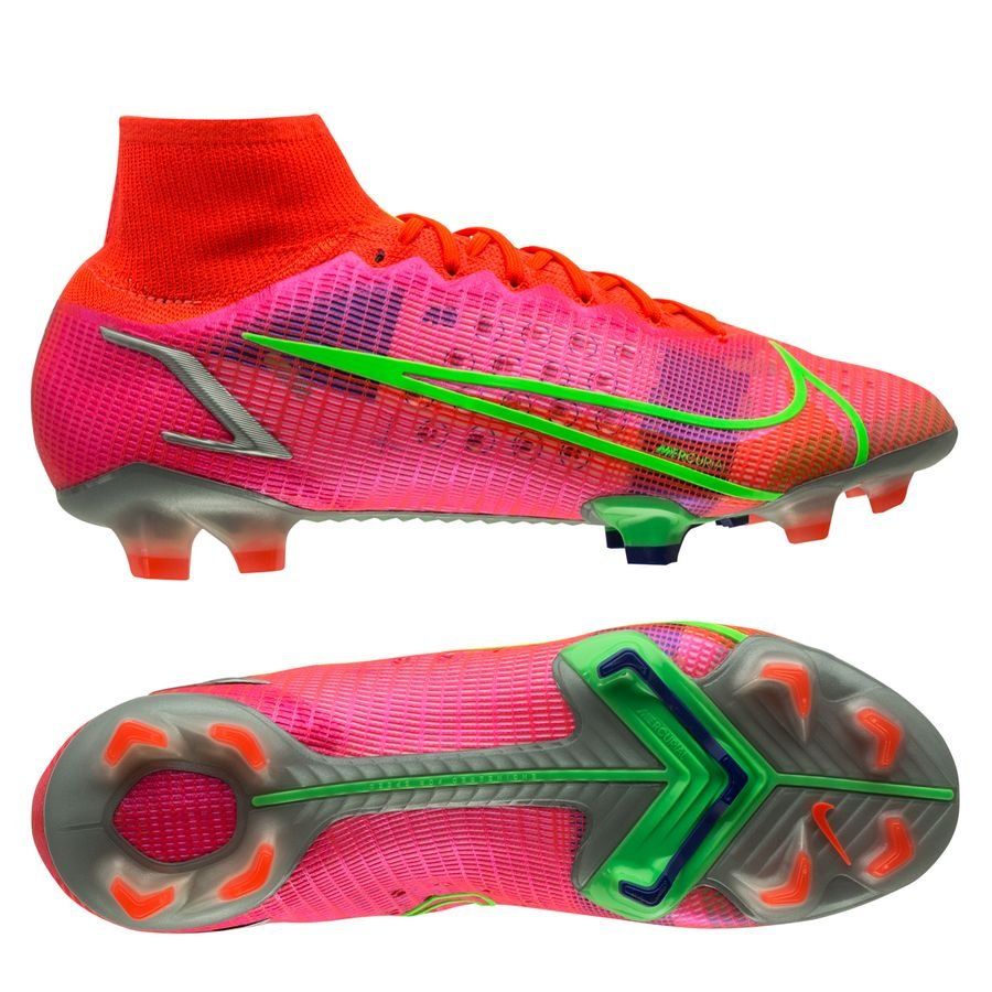 Nike Mercurial Superfly 8 Elite FG Spectrum - Bright Crimson