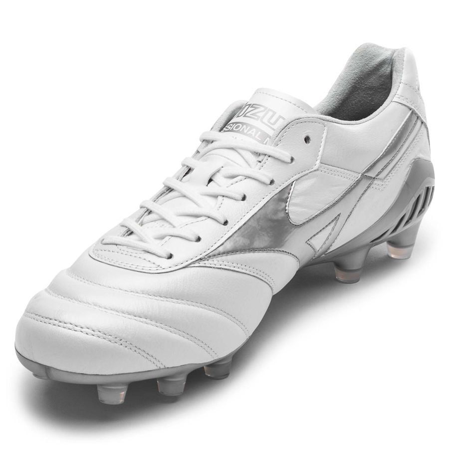 Mizuno Pre-Future Morelia DNA Made in Japan FG - White/Silver