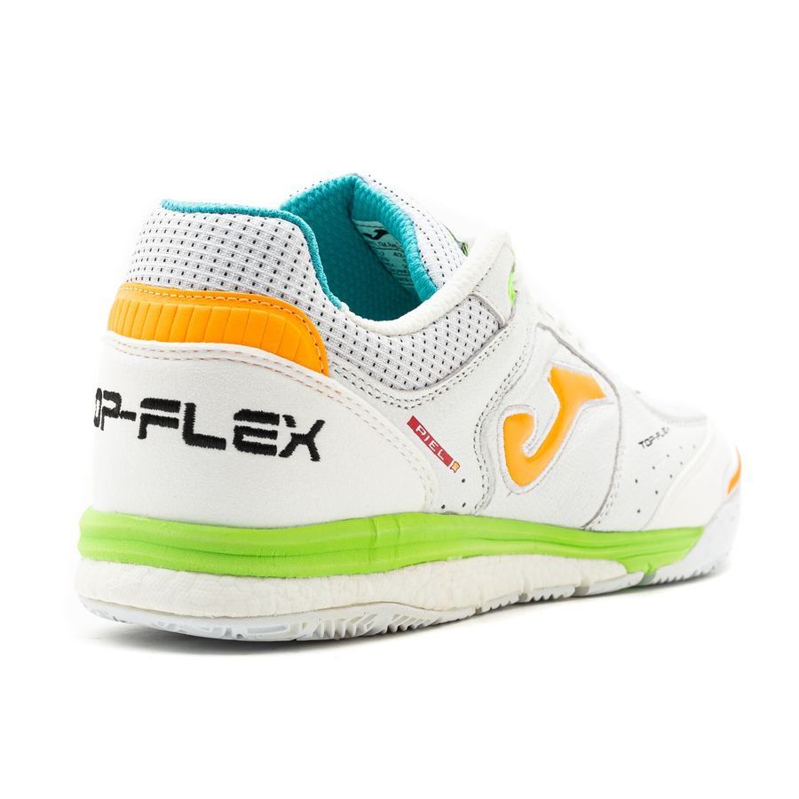Joma Top Flex Rebound IN - White/Orange/Green