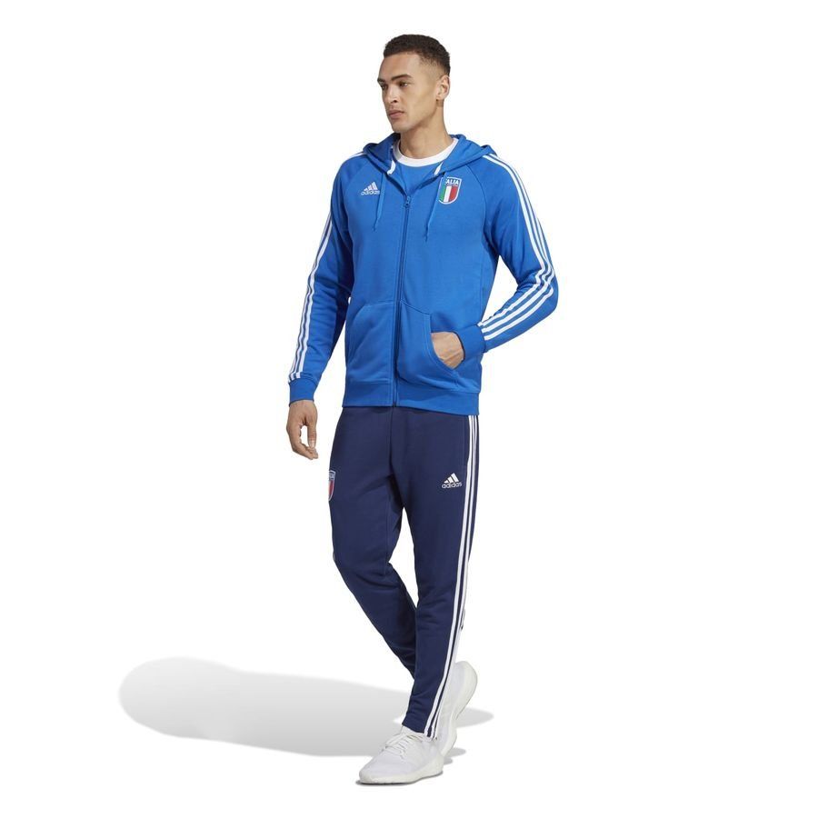 Italy Hoodie DNA FZ - Blue/White
