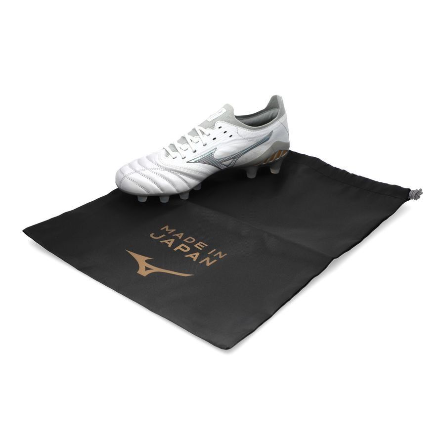 Mizuno Morelia Neo III Beta Made in Japan FG Shining - White/Cool Grey