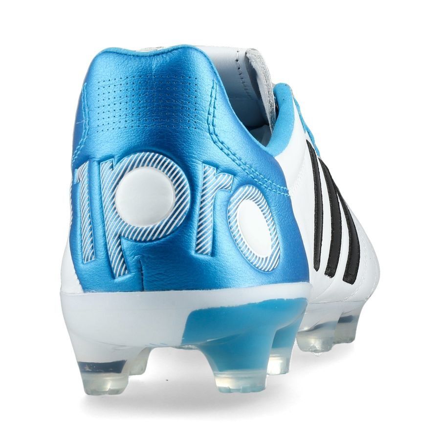adidas 11Pro FG - Footwear White/Core Black/Solar Blue LIMITED EDITION