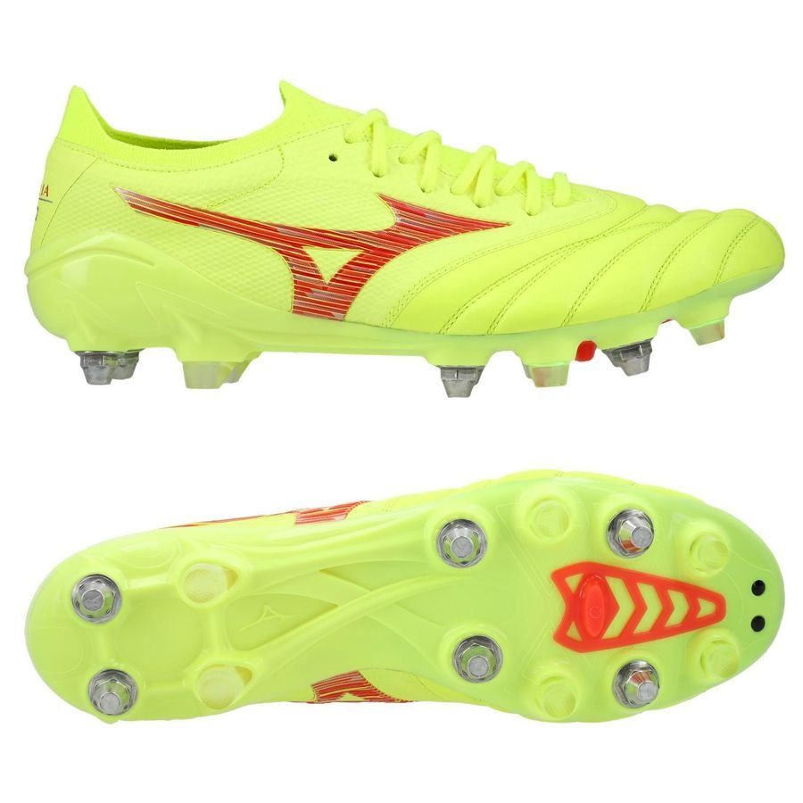 Mizuno Morelia Neo IV Beta Made in Japan SG Dyna - Safety Yellow