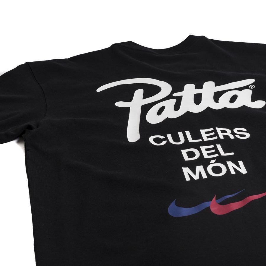 Barcelona T-Shirt Max90 FCB x PATTA - Black/Deep Royal Blue/Noble