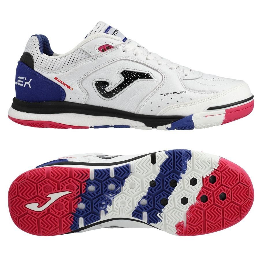 Joma Top Flex Rebound IN - White/Royal Blue/Black