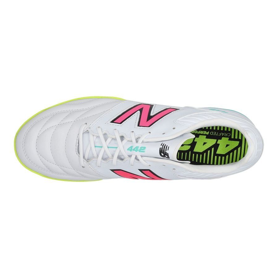 New Balance 442 2.0 Pro TF - White/Purple/Volt