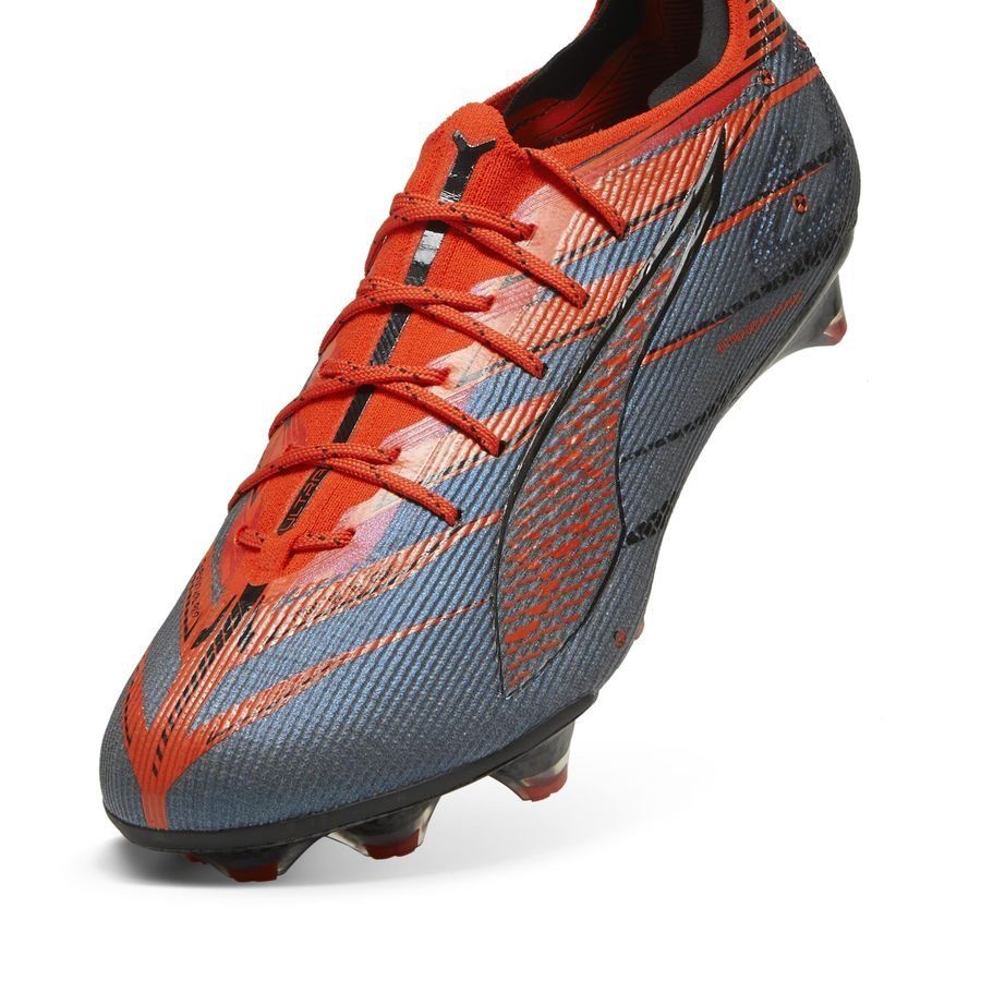 PUMA Ultra 5 Carbon FG Speed Edition - Black/White/Fiery Coral