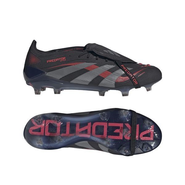 adidas Predator Elite Fold-over Tongue FG Dark Spark - Core Black