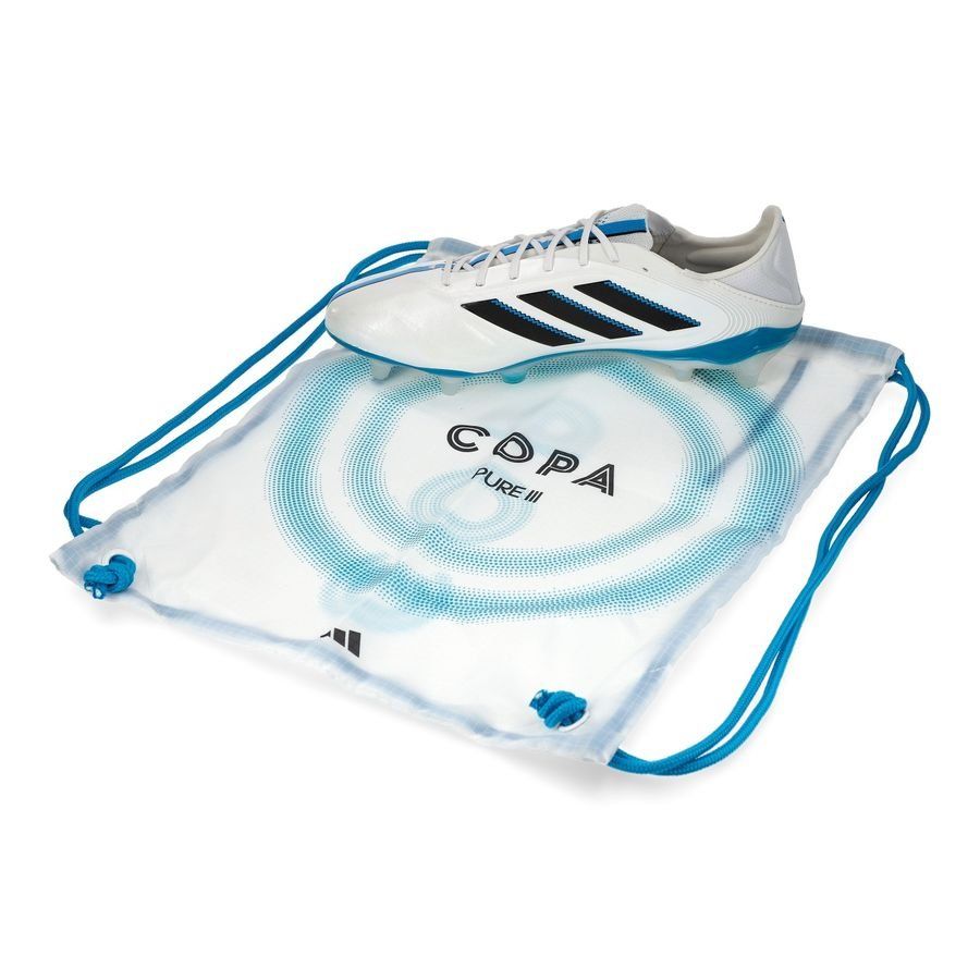 adidas Copa 11Pure FG - Footwear White/Core Black/Solar Blue