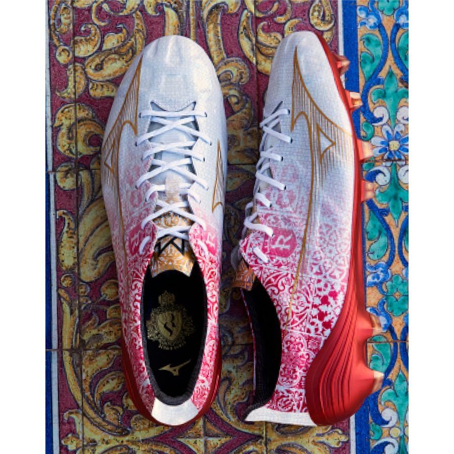 Mizuno Alpha Made in Japan FG Sergio Ramos 4 Vol. lll - White/Gold