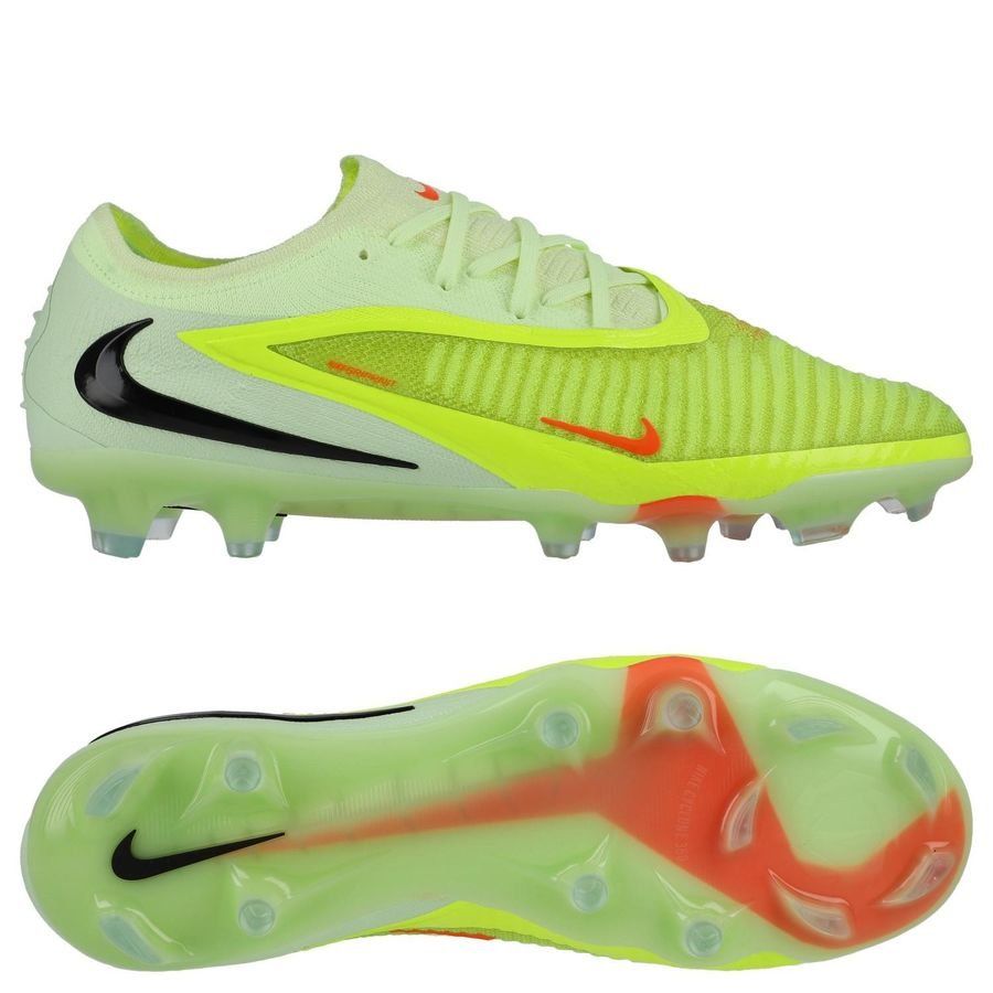 Nike Phantom 6 Elite Low Cut FG Max Voltage - Limelight/Black