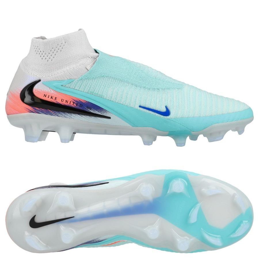 Nike Phantom 6 Elite High Cut FG United - Pistachio Frost/Hyper Orange