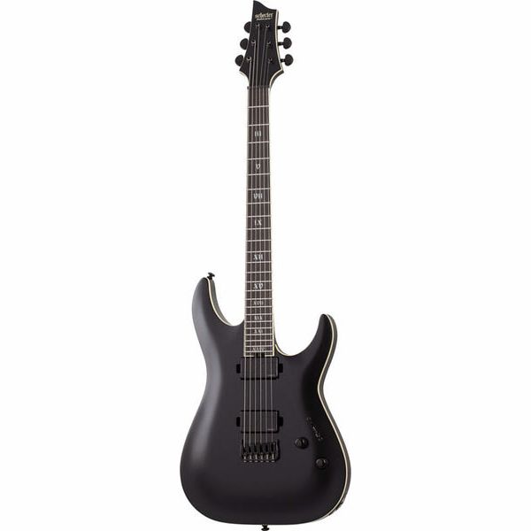 Schecter C-1 SLS Evil Twin Satin Black – United States
