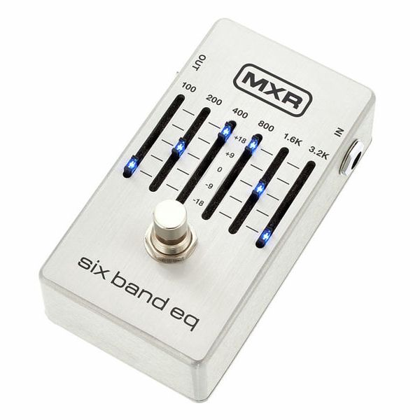 MXR 6 Band Equalizer Silver – United States