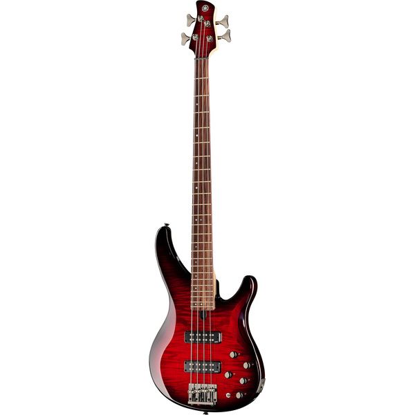 Yamaha TRBX604FM Dark Red Burst – United States