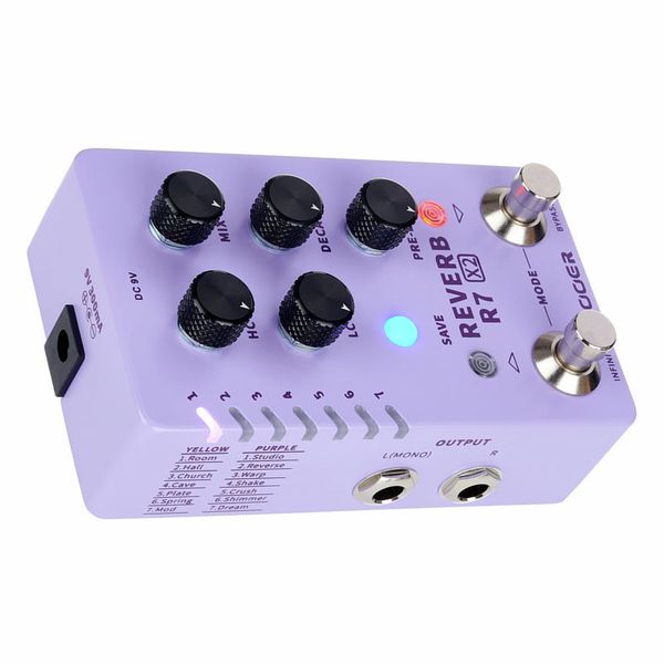 Mooer R7 X2 Reverb – Thomann România